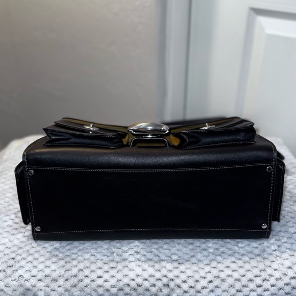 Coach Black Cargo Tabby Bag 36 - Picture 4 of 12